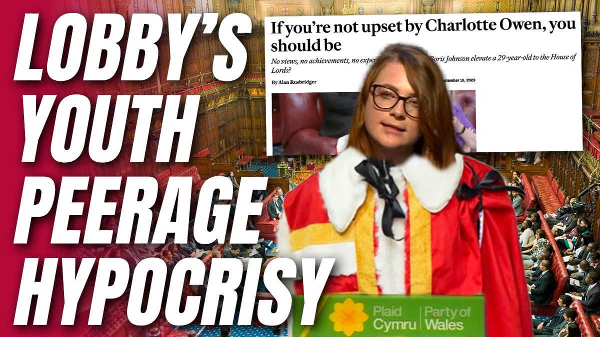 Where is the media outrage over a 27-year-old checkered peer?  –Guido Fawkes